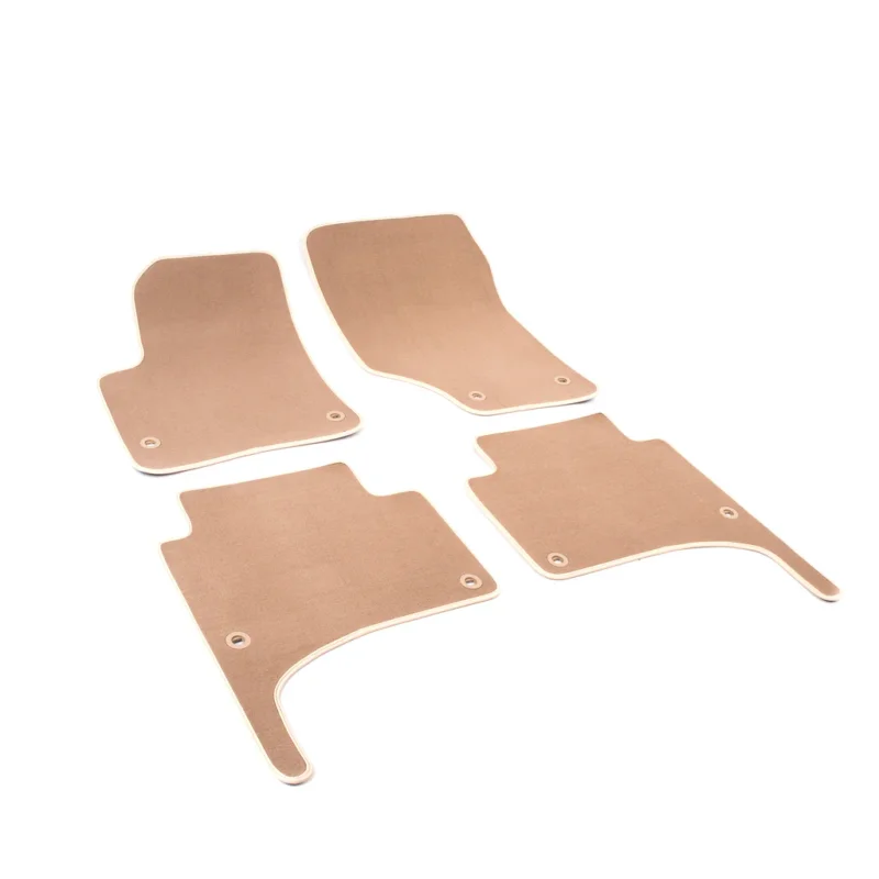 Disponibil imediat Covorase auto mocheta (bej) Volkswagen Touareg I, an fabricatie 11.2002 - 2010, caroserie suv | M501601BEJ