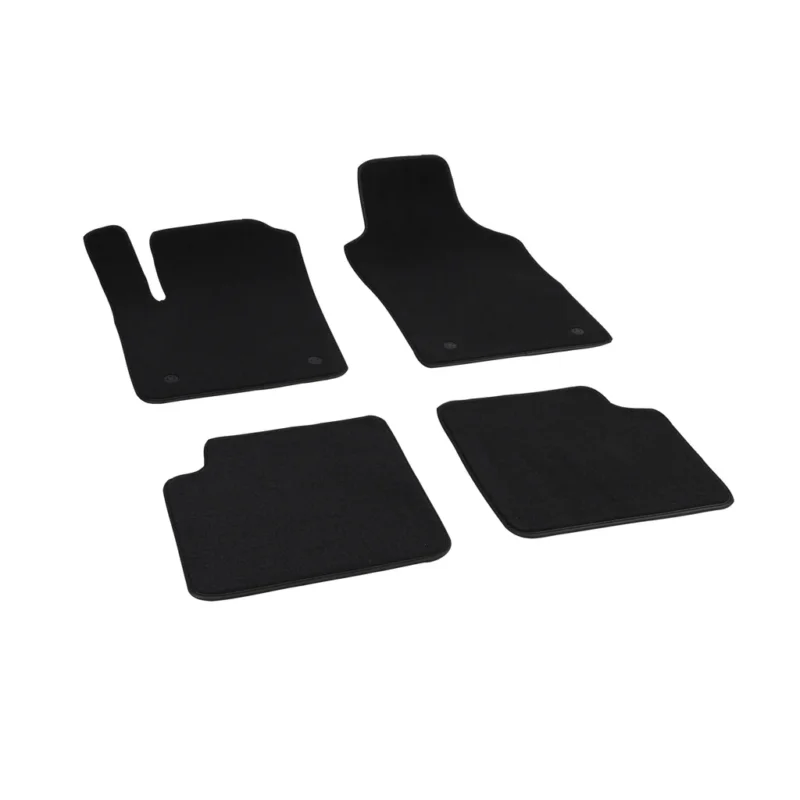 Covorase auto mocheta (negru) Fiat 500, an fabricatie 09.2007 - prezent, caroserie hatchback | M1501 Bestseller