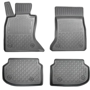 Covorase auto tip tavita BMW Seria 5 F10, an fabricatie 03.2010 - 2013, caroserie sedan inainte de facelift, cu x-drive | 603165 Cumpărături sigure