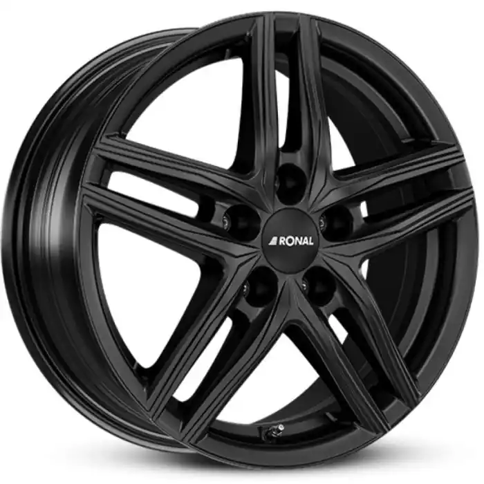 Ofertă de sezon Jante aliaj RONAL R65 JET BLACK-MATT 6.5X16 5X112 CB:76 ET:35