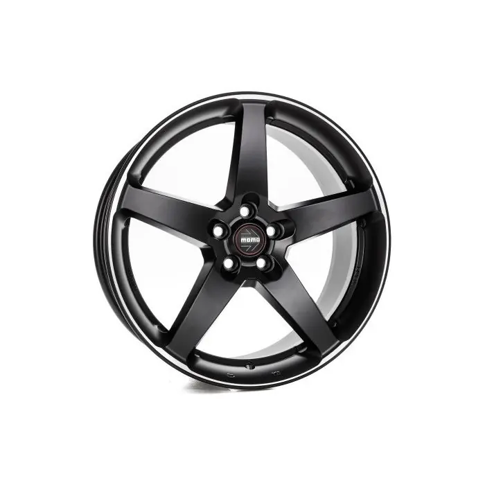 Ultima șansă Jante aliaj MOMO FIVE MATT BLACK POLISHED 8X17 5X112 CB:79.6 ET:35