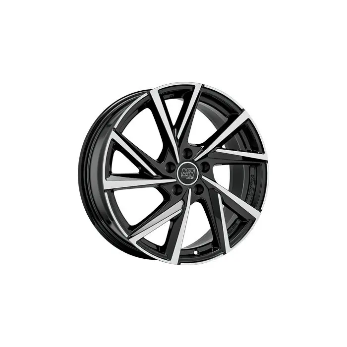 Ofertă exclusivă Jante aliaj MSW 80-5 GLOSS BLACK FULL POLISHED 7.5X18 5X112 CB:66.56 ET:25