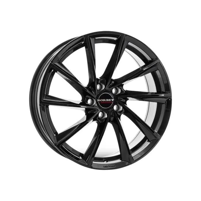 Jante aliaj BORBET VTX BLACK GLOSSY 8X18 5X108 CB:72.5 ET:45 Disponibil imediat