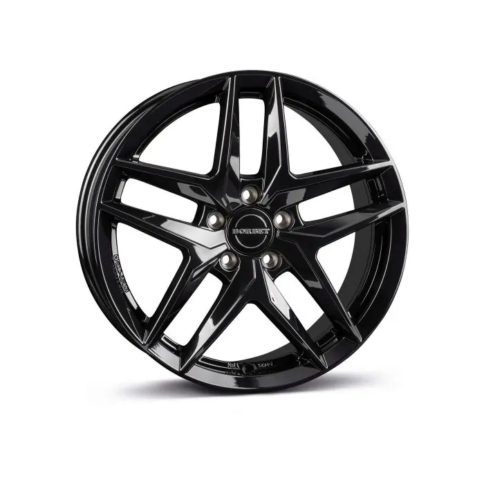 Jante aliaj BORBET Z BLACK GLOSSY 7.5X18 5X112 CB:66.59 ET:40 Cel mai vândut