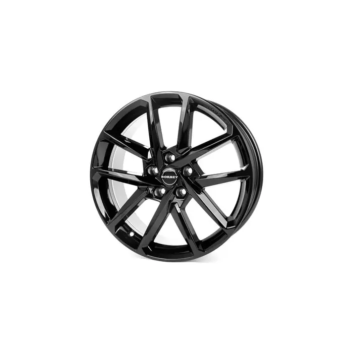 Preț redus Jante aliaj BORBET N BLACK GLOSSY 8X18 5X112 CB:57.1 ET:44
