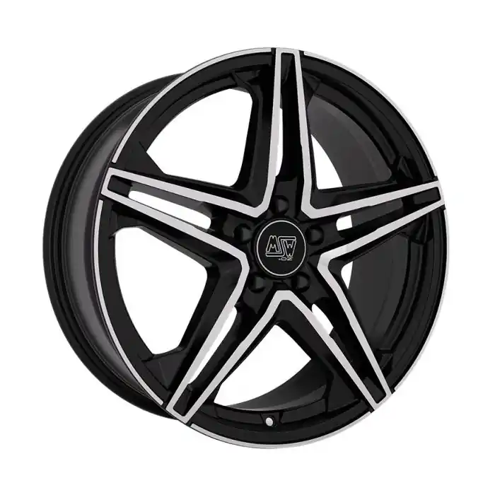Jante aliaj MSW 31 GLOSS BLACK FULL POLISHED 8.5X18 5X112 CB:73 ET:54 Premium
