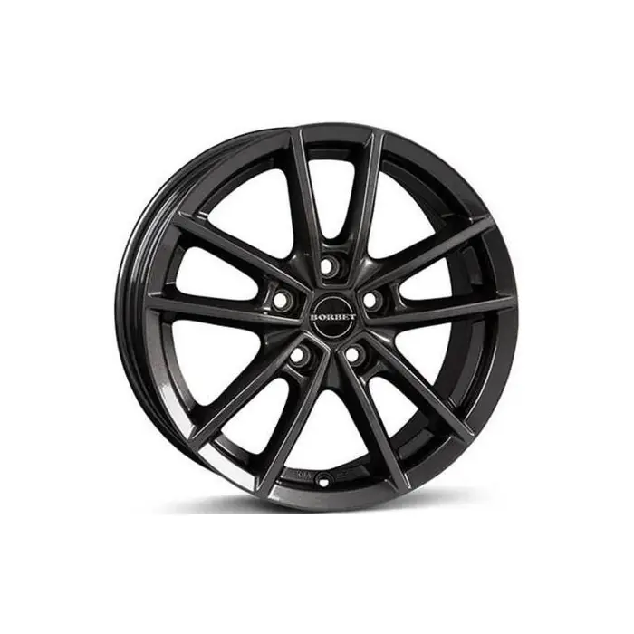 Reducere de preț Jante aliaj BORBET W MISTRAL ANTHRACITE GLOSSY 8X20 5X112 CB:66.7 ET:27