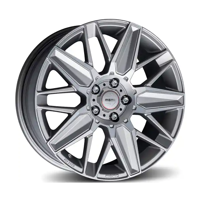 Jante aliaj MOMO EVOLUZIONE MATT TITAN SILVER POLISHED 8X18 4X108 CB:72.3 ET:30 Popular