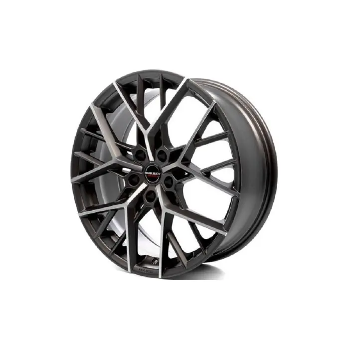 Discount Jante aliaj BORBET BY TITAN POLISHED MATT 8X18 5X108 CB:72.5 ET:45