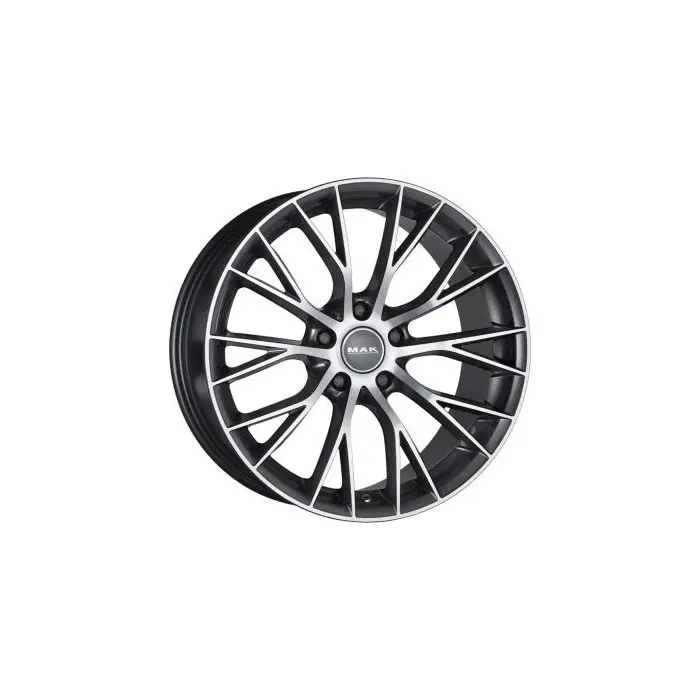 Jante aliaj MAK MUNCHEN GUN METALLIC MIRROR 8X18 5X120 CB:72.6 ET:38 Disponibil imediat