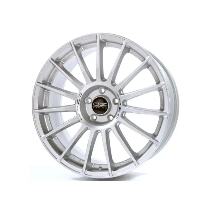 Nu rata Jante aliaj OZ SUPERTURISMO LM MATT RACE SILVER BLACK LETTERING 7.5X17-5x108-CB:-ET:40