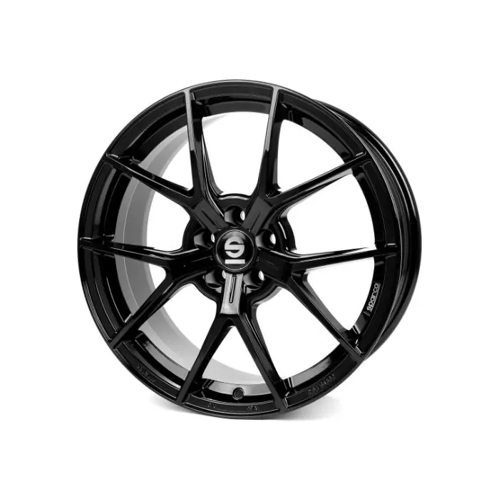 Premium Jante aliaj SPARCO PODIO GLOSS BLACK 8X18 5X112 CB:73 ET:48