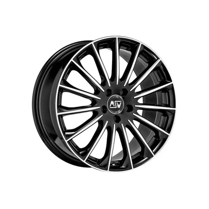 Jante aliaj MSW 30 BLACK FULL POLISHED (GBFP) 8.5X19-5x112-CB:-ET:28 Ieftin