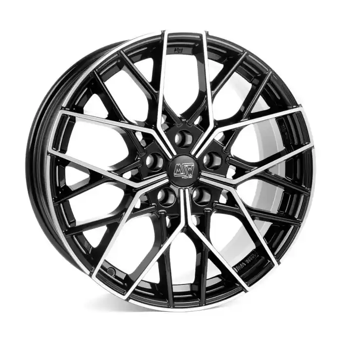 Jante aliaj MSW 74 GLOSS BLACK FULL POLISHED 8.5X20 5X112 CB:73 ET:45 Ofertă specială