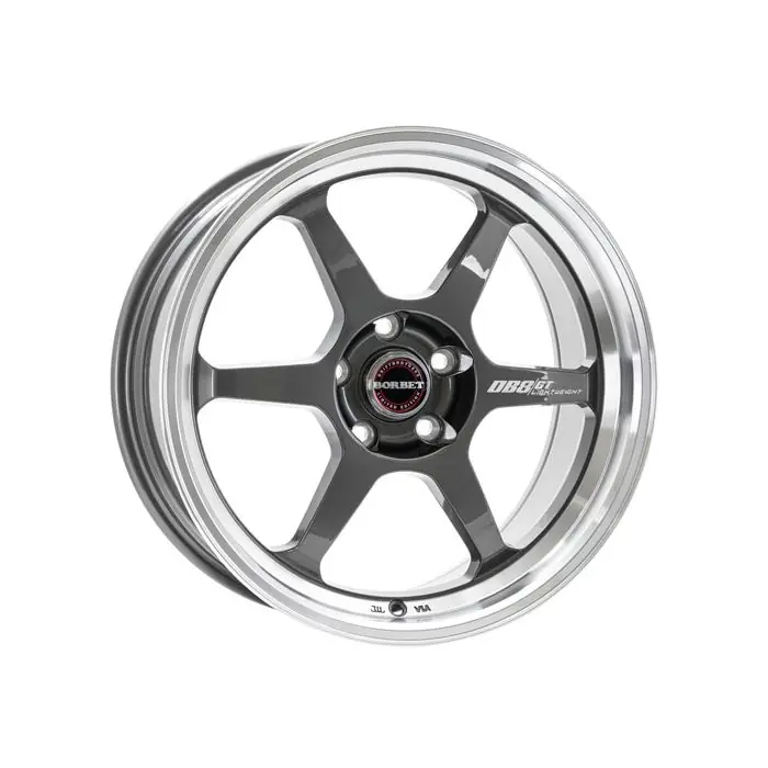 Jante aliaj BORBET DB8GT GRAPHITE RIM POLISHED 8.5X18 5X112 CB:72.5 ET:25 Preț promoțional