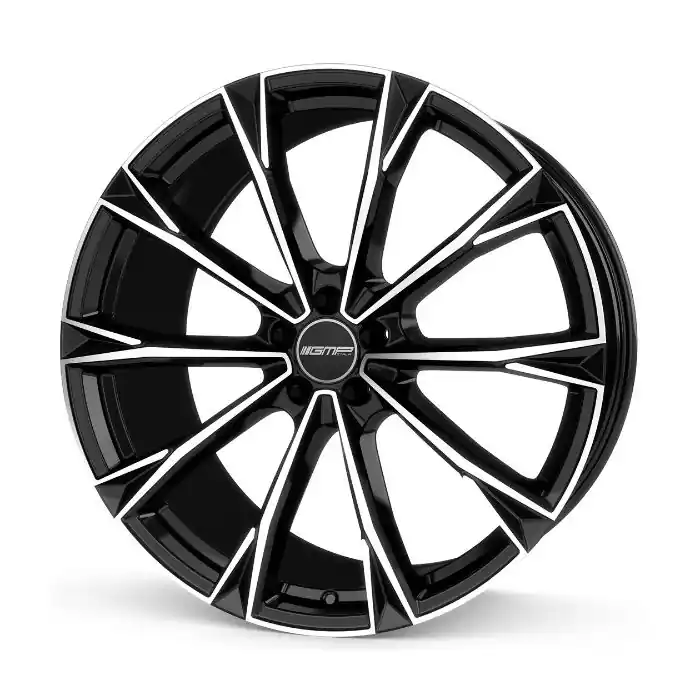 Jante aliaj GMP TOTALE BLACK DIAMOND 11.5X22 5X130 CB:71.59 ET:52 Doar azi