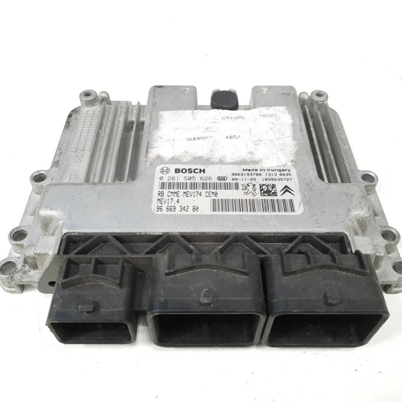 Cel mai vândut Calculator motor, cod 9663193780, 0261S05626, Peugeot 206 Sedan, 1.6 benz, NFU (idi:538650)