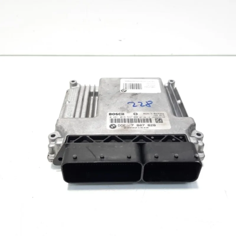 Preț mic Calculator motor ECU, cod 7807828, 0281013537, Bmw 1 Cabriolet (E88), 2.0 diesel, N47D20A (idi:560435)