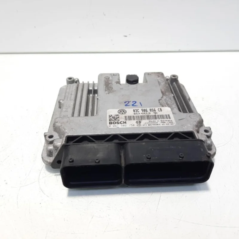Cel mai bun preț Calculator motor ECU, cod 03C906056CB, 0261502150, Skoda Octavia 2 (1Z3), 1.6 FSI, BLF (idi:560455)