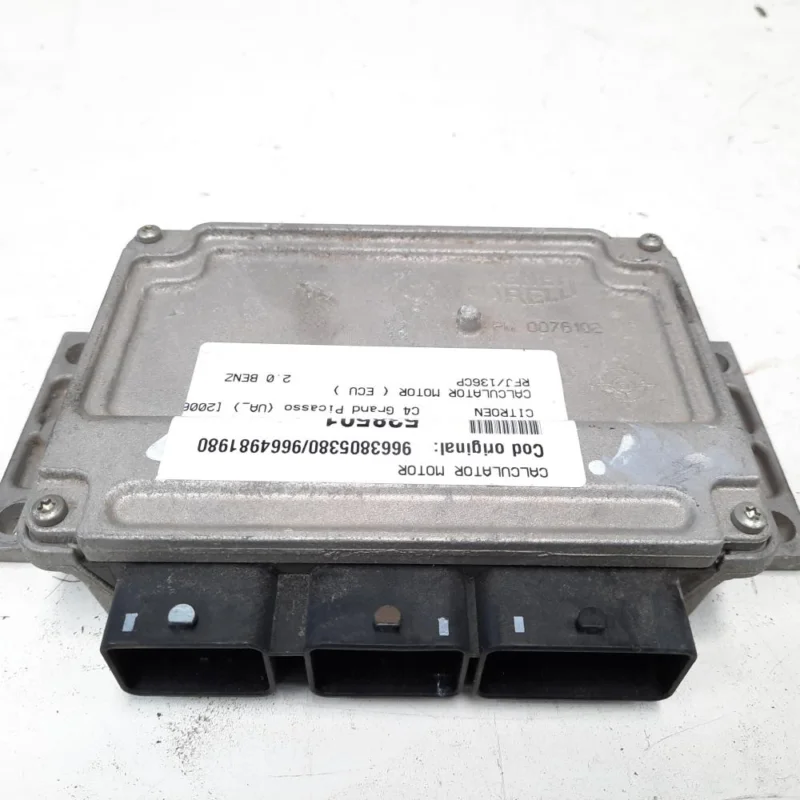 Calculator motor, cod 9663805380, 9664981980, Peugeot 307 Break, 2.0 benz, RFJ (idi:538501) Lichidare de stoc