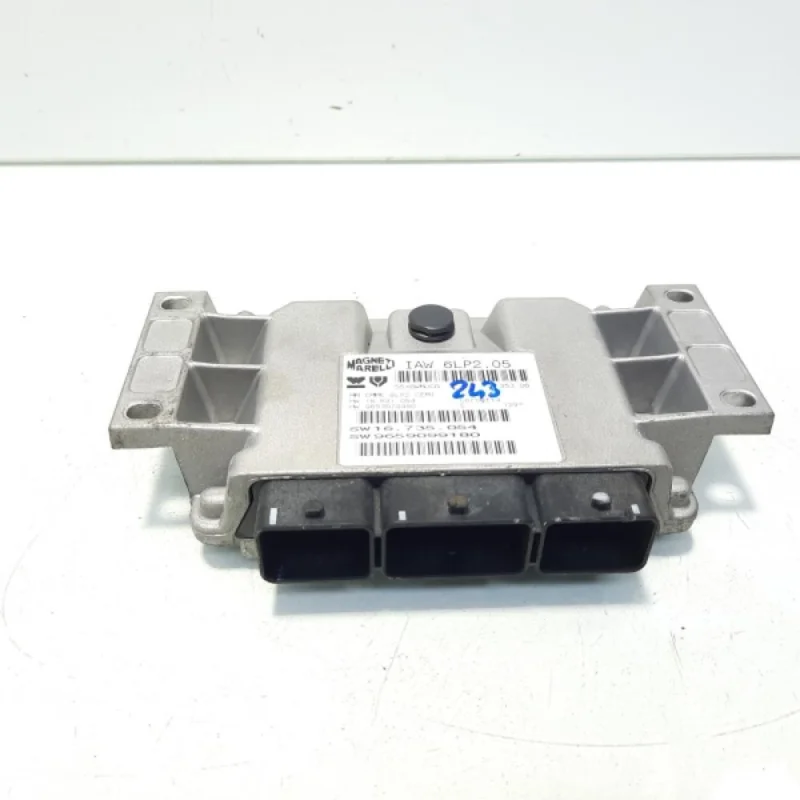 Calculator motor ECU, cod 9653979480, 9659099180, Peugeot 1007, 1.4 16V benz, KFU (idi:560589) Bestseller