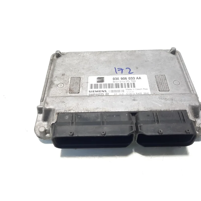 Calculator motor ECU, cod 03E906033AA, Skoda Fabia 1 Combi (6Y5), 1.2 benz, BME (idi:560728) Preț mic