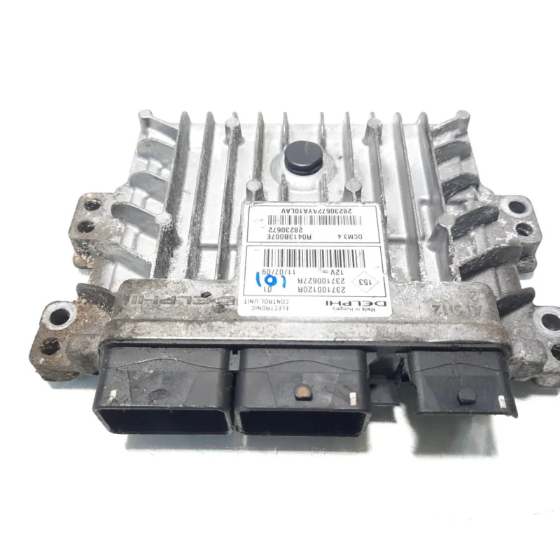 Calculator motor ECU Delphi, cod 237100120R, 237100627R, Renault Megane 3 Sedan, 1.5 DCI, K9KF830 (idi:560731) Disponibil imediat