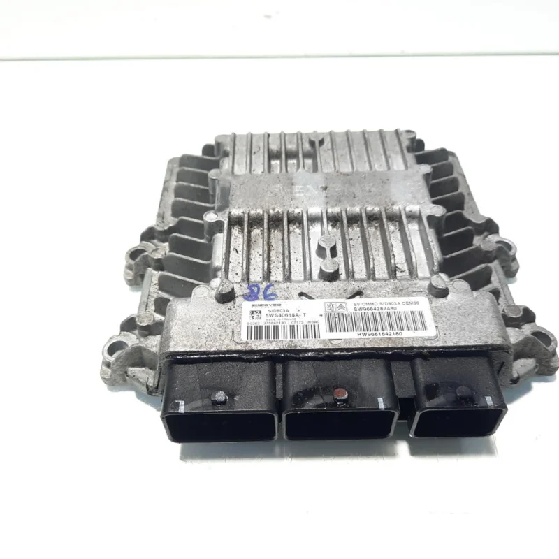 Calculator motor ECU, cod 9661642180, 9664287480, Peugeot 807, 2.0 HDI, RHR (idi:560748) Chilipir