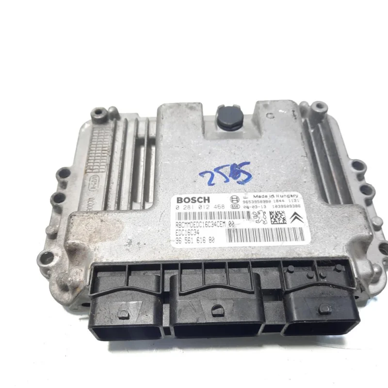 Calculator motor ECU, cod 9656161680, 0281012468, Peugeot 308, 1.6 HDI, 9HX (idi:560746) Discount