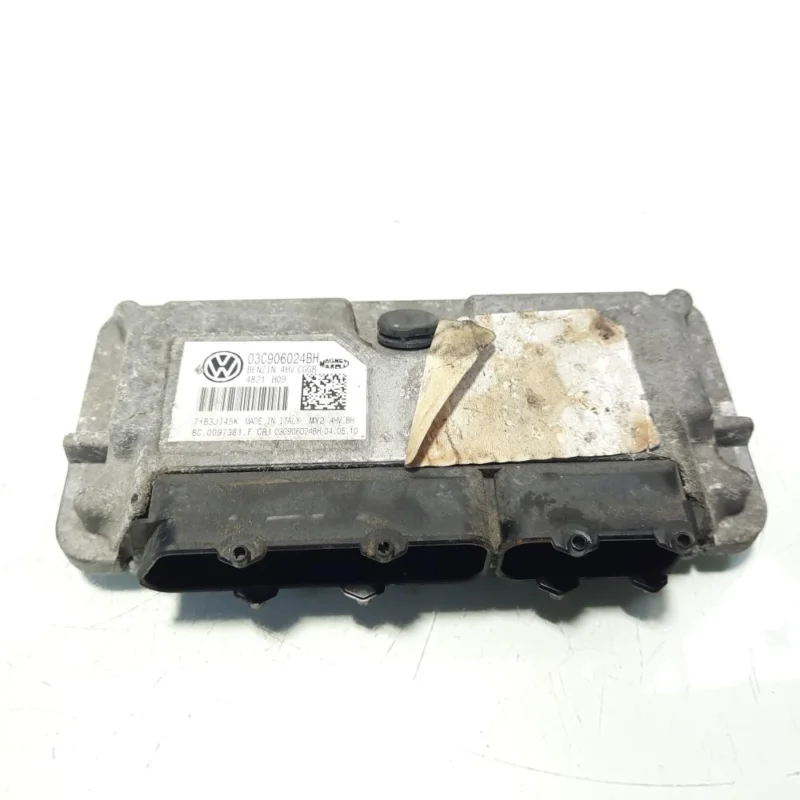 Calculator motor ECU, cod 03C906024BH, Vw Polo (6R) 1.4 benz, CGG (id:558633) Ultima șansă