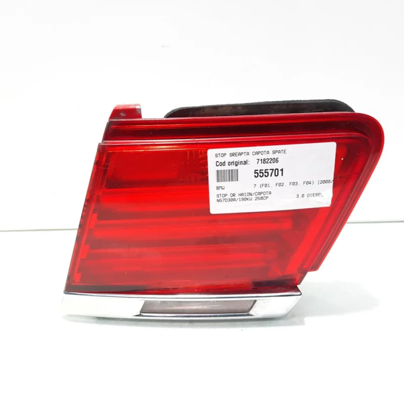 Transport gratuit Stop dreapta capota spate, cod 7182206, Bmw 7 (F01, F02) (id:555701)