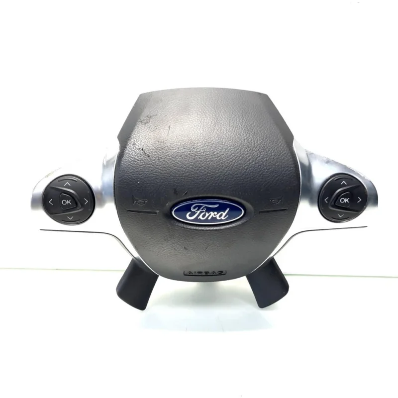 Airbag volan cu comenzi, cod AM51-R042B85-BEW, Ford Grand C-Max (idi:546807) Doar azi