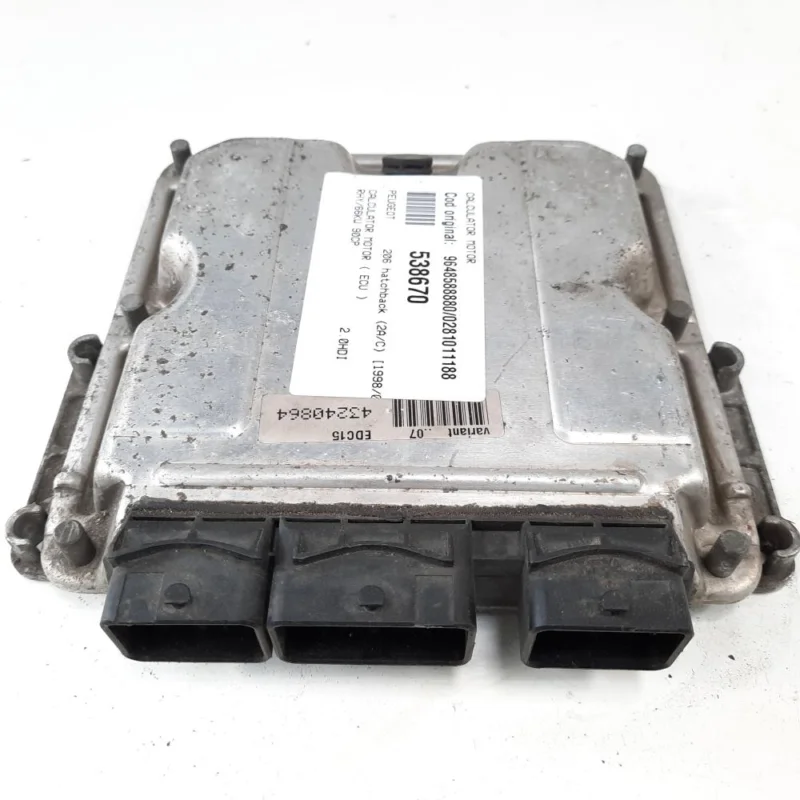 Cumpără acum Calculator motor, cod 9648588880, 0281011188, Citroen C3 (I), 2.0 HDI, RHY (idi:538670)