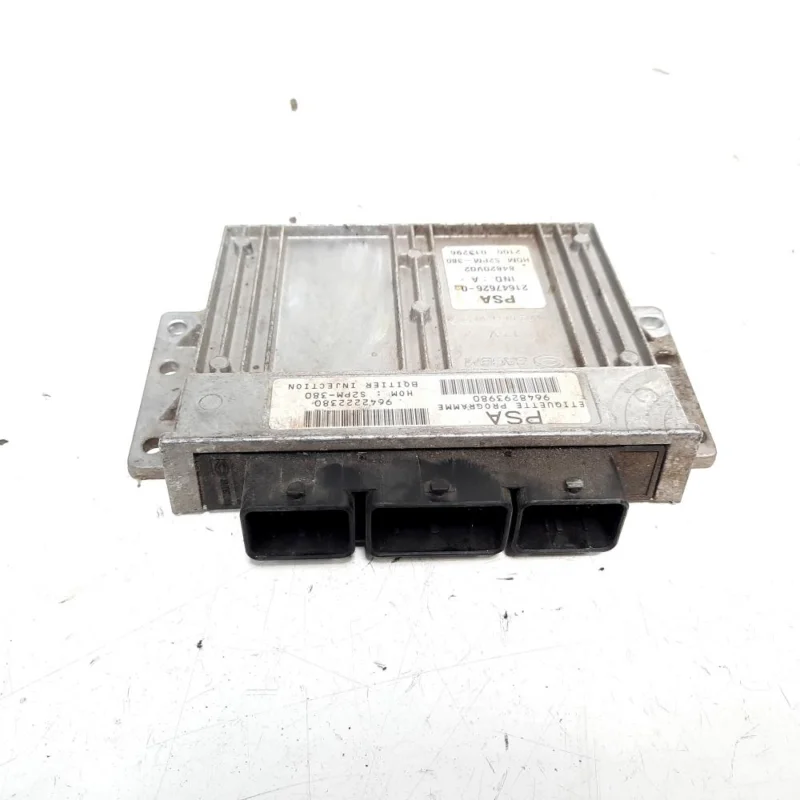 Calculator motor, cod 9648293980, 9642222380, Peugeot 206 SW, 1.4 benz, KFV (idi:538505) Promoție