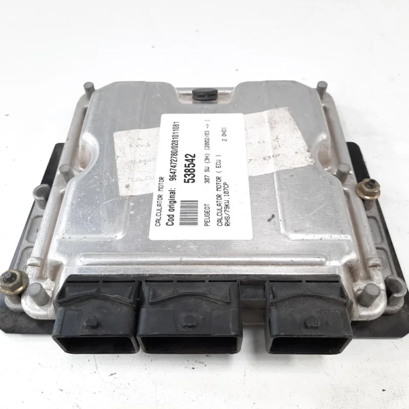 Reducere specială Calculator motor, cod 9647472780, 0281011081, Citroen C4 (I), 2.0 HDI, RHS (idi:538542)