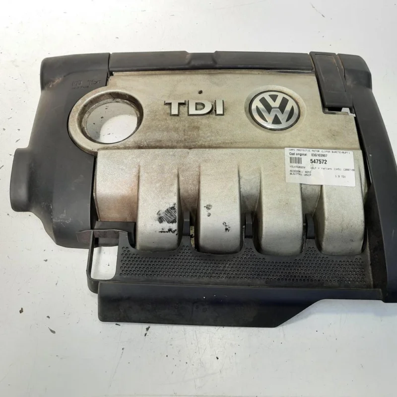 Capac protectie motor, cod 03G103907, VW Golf 5 Plus (5M1), 1.9 TDI, BLS (idi:547572) Preț mic
