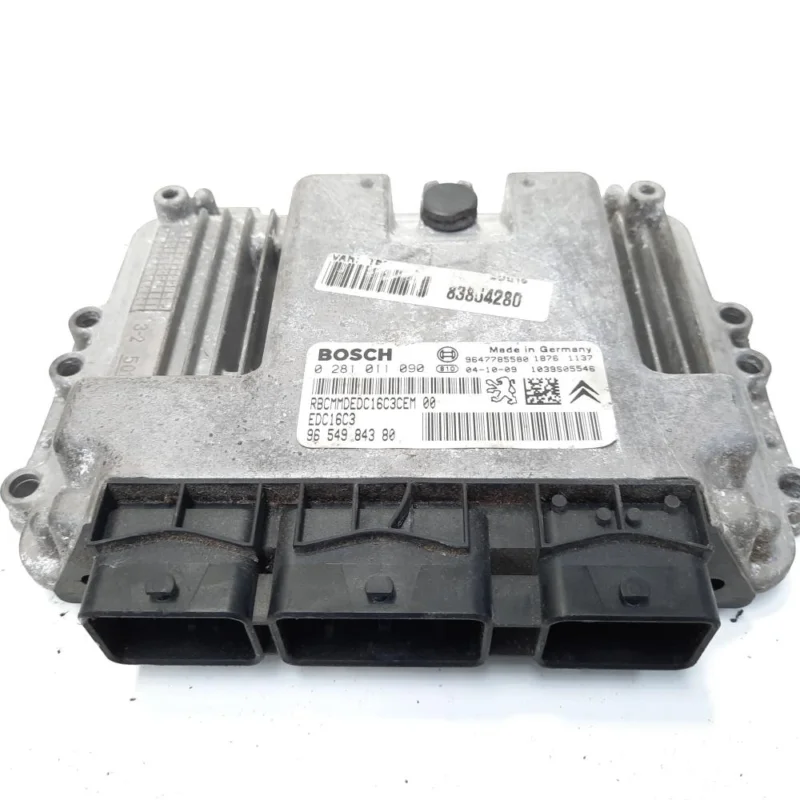 Calculator motor, cod 9654984380, Peugeot 307 Break, 1.4 HDI, 8HZ (idi:549698) Reducere extra