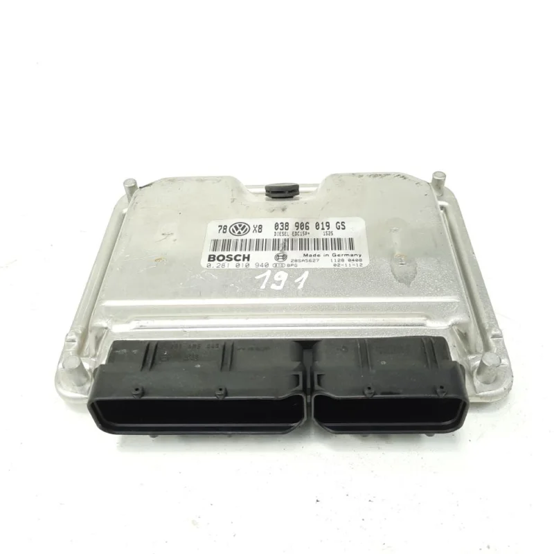 Reducere extra Calculator motor, cod 038906019GS, 0281010940, VW Passat Variant (3B6), 1.9 TDI, AWX (id:549978)