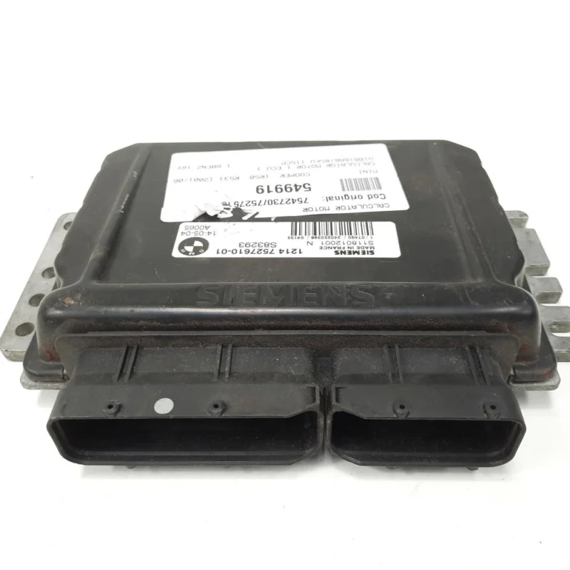 Calculator motor, cod 7542730, 7527610, Mini Cooper (R50, R53), 1.6 16V benz, W10B16AB (id:549919) Ofertă
