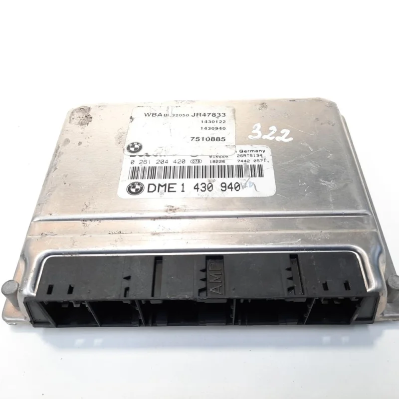 Cumpărături sigure Calculator motor, cod 1430940, 0261204420, Bmw 3 (E46), 1.8 benz, 194E1 (id:550065)