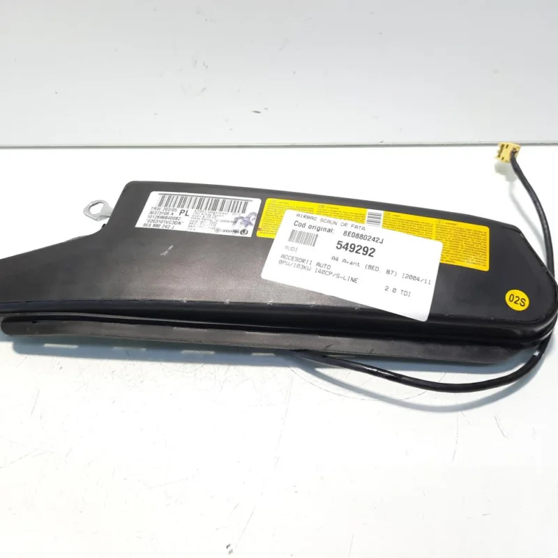 Airbag scaun dreapta fata, cod 8E0880242J, Audi A4 Avant (8ED, B7) (id:549292) Ofertă