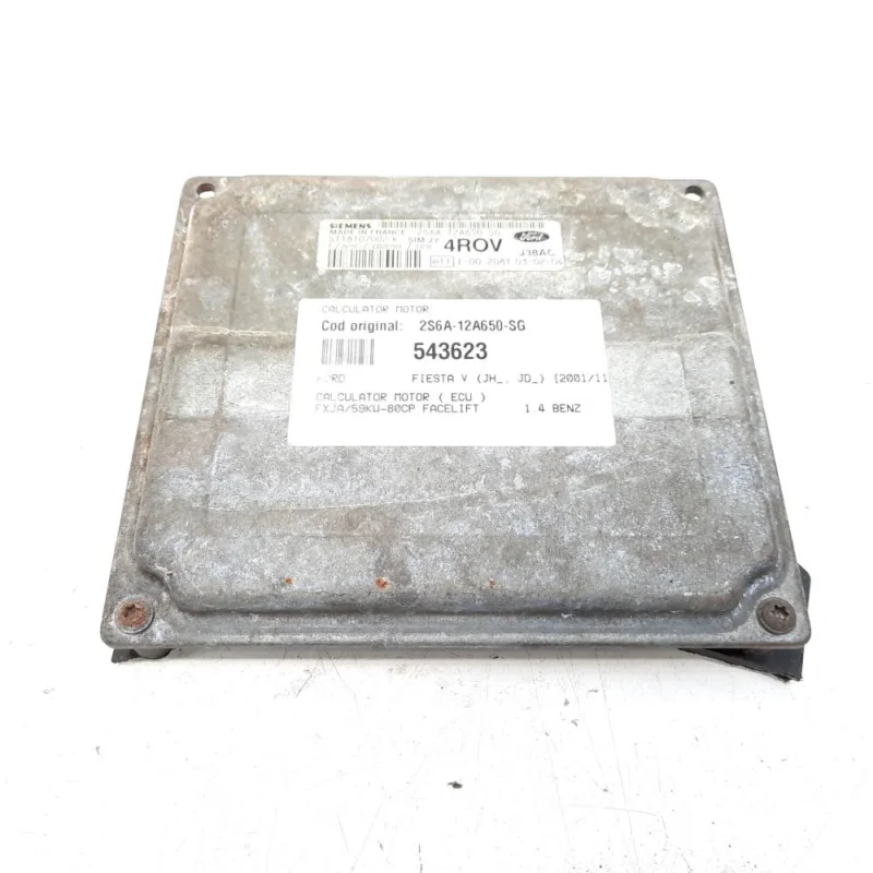 Ultima șansă Calculator motor, cod 2S6A-12A650-SG, Mazda 2 (DY), 1.4 benz, FXJA (idi:543623)