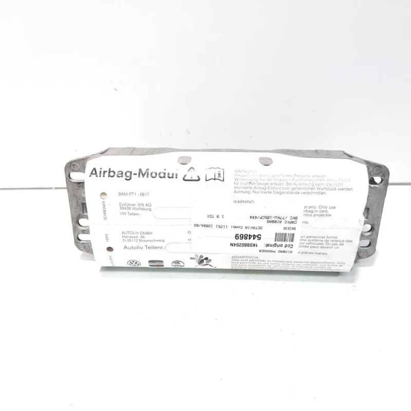 Retur ușor Airbag pasager, cod 1K0880204N, Skoda Octavia 2 Combi (1Z5) (id:544869)