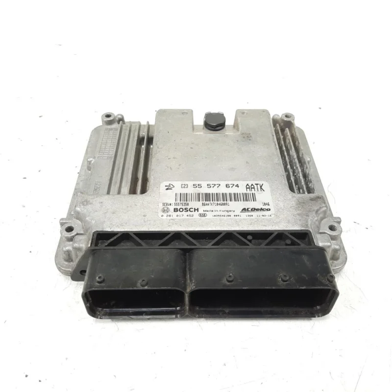 Calculator motor, cod GM55577674, 0281017452, Opel Astra J, 2.0 CDTI, A20DTH (id:543568) Ofertă