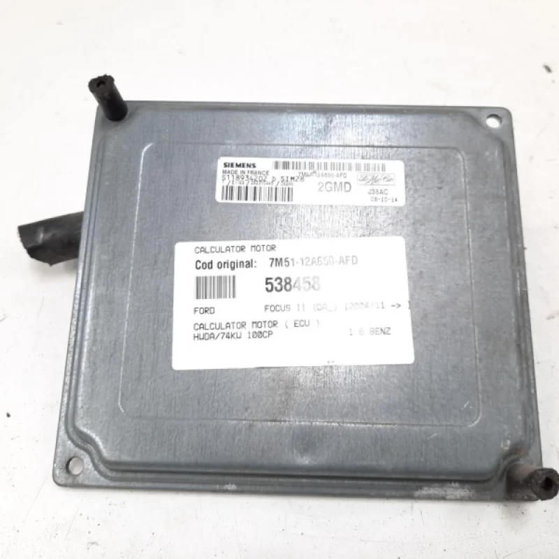 Popular Calculator motor, cod 7M51-12A650-AFD, Ford Focus C-Max, 1.6 benz, HWDA (idi:538458)