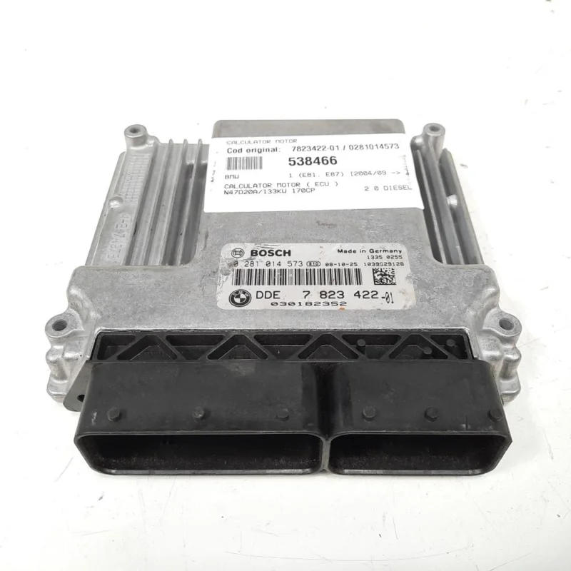 Calculator motor, cod 7823422-01, 0281014573, Bmw 5 (E60), 2.0 diesel. N47D20A (idi:538466) Cel mai bun preț