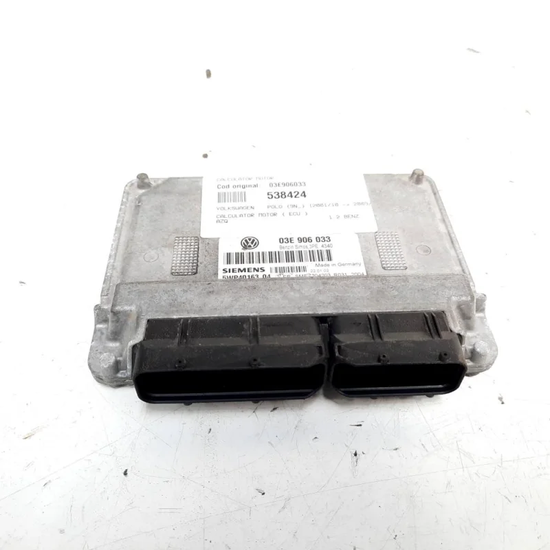 Reducere extra Calculator motor, cod 03E906033, Skoda Fabia 1 (6Y2), 1.2 benz, AZQ (idi:538424)