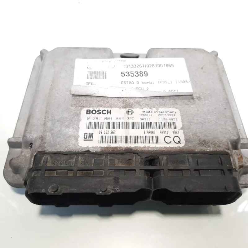 Cel mai bun preț Calculator motor, cod 09133267, 0281001869, Opel Astra G, 2.0 DTI, Y20DTH (idi:535389)