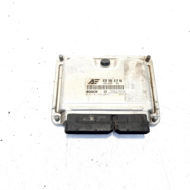 Calculator motor, cod 038906019NA, 0281011822, Seat Leon (1M1), 1.9 TDI, ASZ (idi:535432) Plată sigură