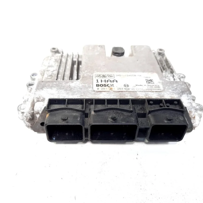 Cumpără acum Calculator motor, cod 3M51-12A650-MA, 0281011263, Ford Focus C-Max, 1.6 TDCI, G8DA (id:538493)